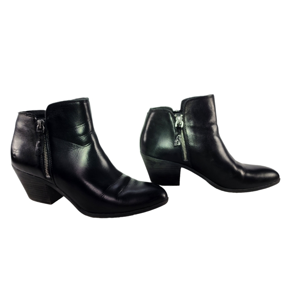 Frye Judith Booties, Black Leather, 8.5 - Picture 5 of 12